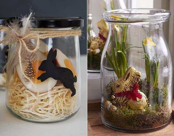 Selbstgemachtes Oster-Schraubglas: Eine nachhaltige Verpackungsidee für Ostergeschenke