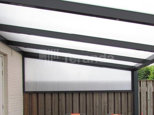 Alles aus einer Hand: Selbstbau-System für feste Seitenwände zur Terrassenüberdachung Alles aus einer Hand: Selbstbau-System für feste Seitenwände zur Terrassenüberdachung