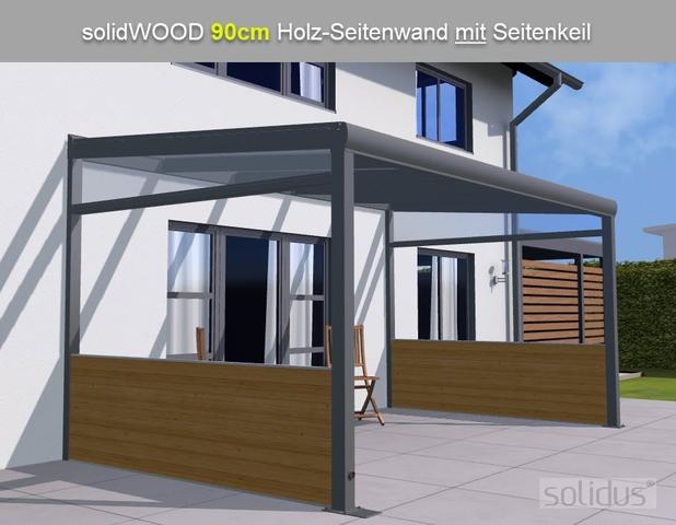 Einfache und günstige Lösung: Selbstbau einer Seitenwand für Terrassenüberdachung Einfache und günstige Lösung: Selbstbau einer Seitenwand für Terrassenüberdachung