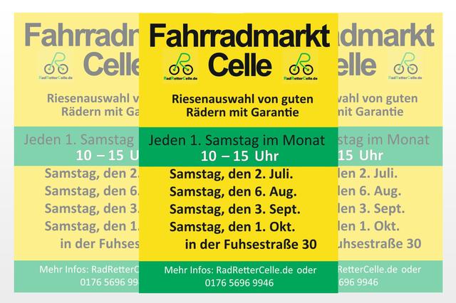 RadMarkt Celle auf dem Stadtwerke-Gelände Fuhsestr. 30 RadMarkt Celle auf dem Stadtwerke-Gelände Fuhsestr. 30