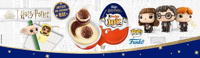 Ab welchem Zeitpunkt sind Harry Potter Gadgets in Kinder Joy erhältlich?