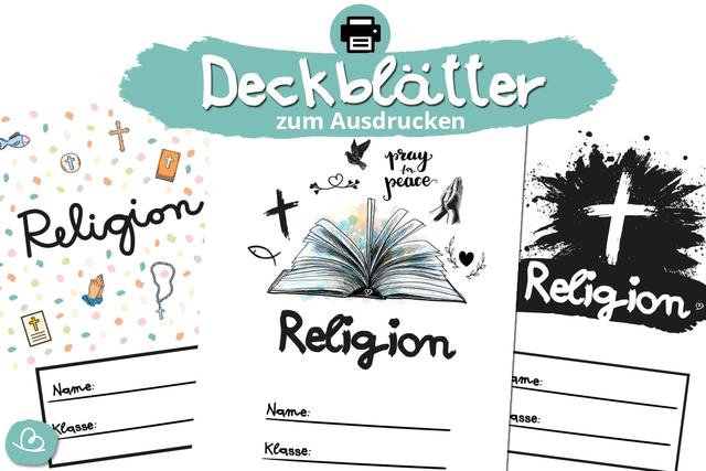 Malen als Ausdruck der eigenen Religiosität: Gestalte dein eigenes Deckblatt Malen als Ausdruck der eigenen Religiosität: Gestalte dein eigenes Deckblatt
