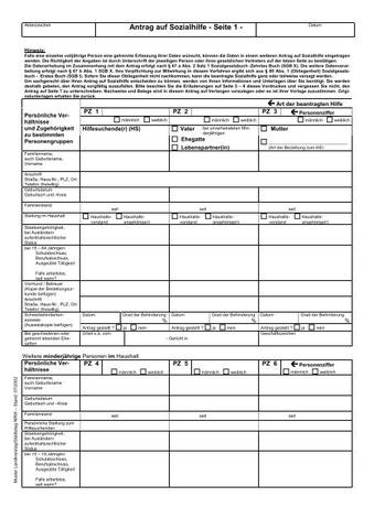 Antrag auf Sozialgeld: Wo und wie beantragen? Antrag auf Sozialgeld: Wo und wie beantragen?