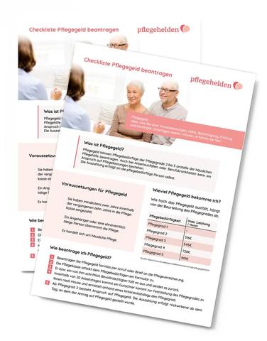 Pflegegelderhöhung: Wichtige Termine im Überblick