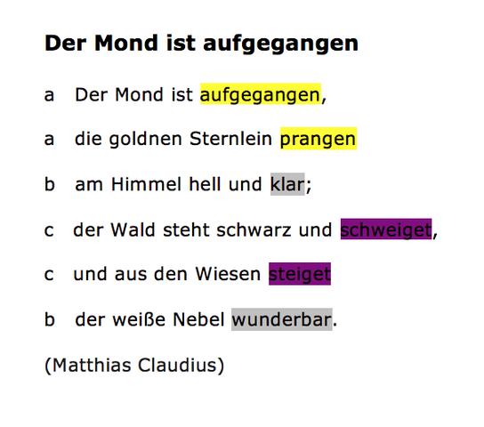 Finde den perfekten Reim auf 'Himmel' - hilf bei der Verbesserung ...