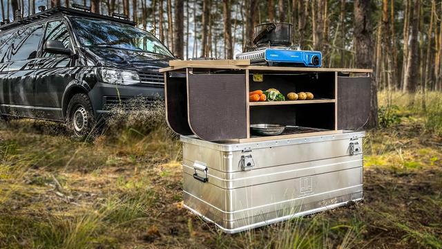 Flexibel und praktisch Campingküche selber bauen BUILDIFY Sieu Thi