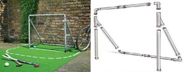 Kreatives Heimwerken: Ein eigenes Fußballtor für den Garten basteln Kreatives Heimwerken: Ein eigenes Fußballtor für den Garten basteln