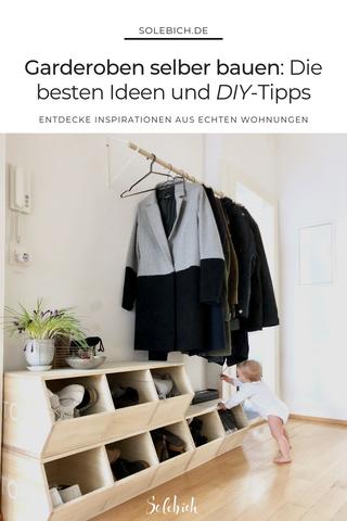 Garderobe selber machen: Tipps und Anleitungen auf Pinterest Garderobe selber machen: Tipps und Anleitungen auf Pinterest