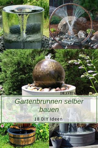 Kreative Ideen für selbstgemachte Gartenbrunnen Kreative Ideen für selbstgemachte Gartenbrunnen