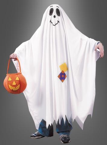 Gruseliges Halloween Kostüm: Gespenster Verkleidung selber basteln Gruseliges Halloween Kostüm: Gespenster Verkleidung selber basteln