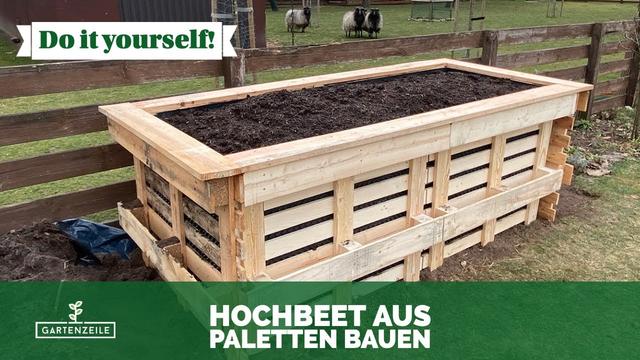 DIY-Gartenprojekt: Mit Paletten ein individuelles Hochbeet erstellen DIY-Gartenprojekt: Mit Paletten ein individuelles Hochbeet erstellen