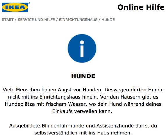Regeln für Hunde in IKEA: Was du wissen musst