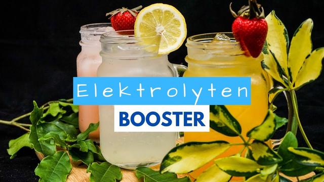 Gesunde Alternativen zu gekauften isotonischen Getränken