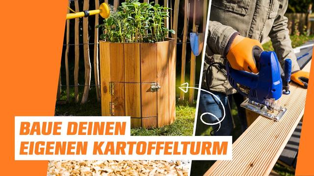 Platzsparend Kartoffeln anbauen: So baust du einen eigenen Kartoffelturm Platzsparend Kartoffeln anbauen: So baust du einen eigenen Kartoffelturm