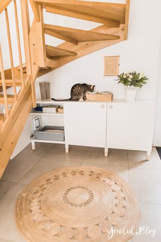 Praktische und schöne Lösung: Katzenklo Schrank selber machen