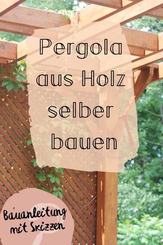 Klassische Pergola aus Holz SchrittfürSchrittAnleitung Sieu Thi