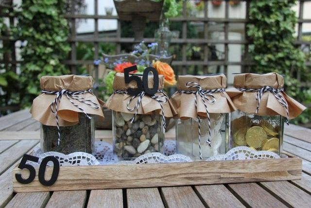 Selbstgemachte Geldgeschenke für den 50. Geburtstag einer Frau - Kreative Ideen Selbstgemachte Geldgeschenke für den 50. Geburtstag einer Frau - Kreative Ideen