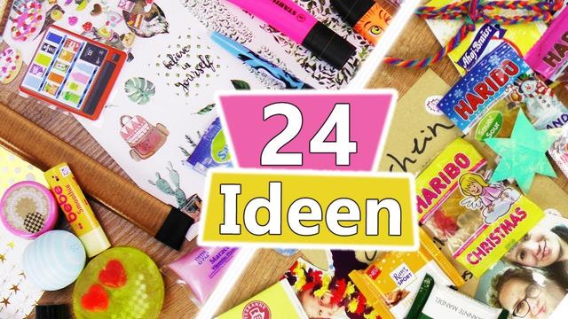 Inspiration für die Zusammenstellung von Inhalten für den selbstgebastelten Adventskalender Inspiration für die Zusammenstellung von Inhalten für den selbstgebastelten Adventskalender