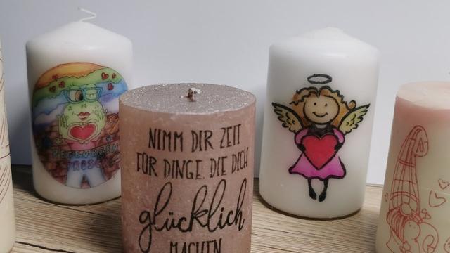 Persönliche Dekoideen: Kerzen mit eigenen Motiven bedrucken Persönliche Dekoideen: Kerzen mit eigenen Motiven bedrucken