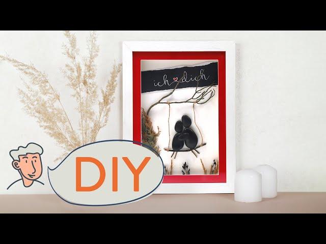 Bastelidee: Gestalte deine eigenen Steinbilder mit Hanfschnur, Zweigen und Gräsern Bastelidee: Gestalte deine eigenen Steinbilder mit Hanfschnur, Zweigen und Gräsern