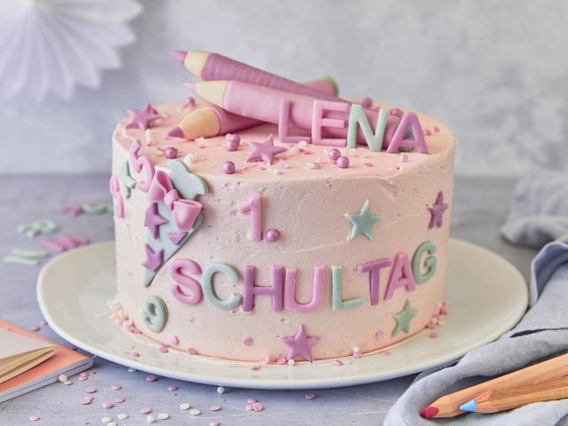 Selbstgemachte Torte zur Einschulung: Schritt-für-Schritt-Anleitung Selbstgemachte Torte zur Einschulung: Schritt-für-Schritt-Anleitung