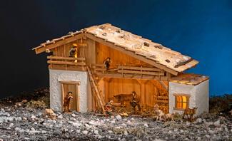 Handwerkliche Herausforderung: Eine Krippe selbst gestalten und bauen