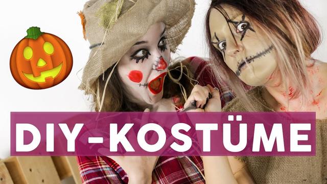 Gruselige Last-Minute-Halloween-Kostüme: Einfach selber machen mit vorhandenen Materialien Gruselige Last-Minute-Halloween-Kostüme: Einfach selber machen mit vorhandenen Materialien