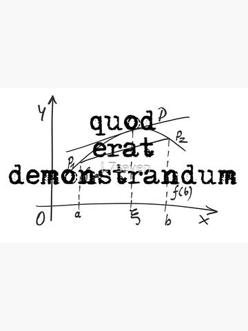 Lateinische Beweise: Was zu beweisen wäre