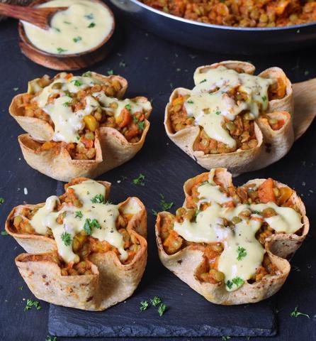 Einfaches Rezept für selbstgemachte Taco Shells