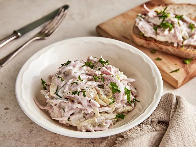 Authentischer Fleischsalat: Traditionelles Rezept zum Nachmachen Authentischer Fleischsalat: Traditionelles Rezept zum Nachmachen