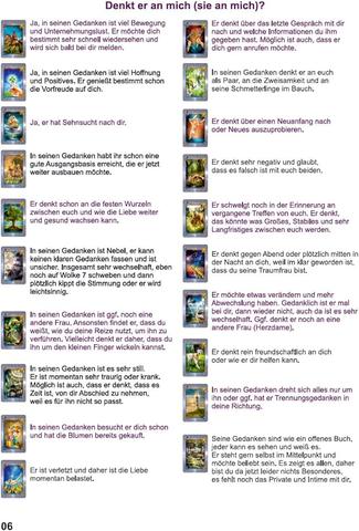 Lenormand: Klare Antworten auf die Frage "Was ist los mit ihm?" Lenormand: Klare Antworten auf die Frage "Was ist los mit ihm?"