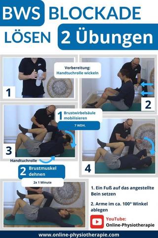 Einfache Übungen, um Blockaden im Fuß selbst zu lösen