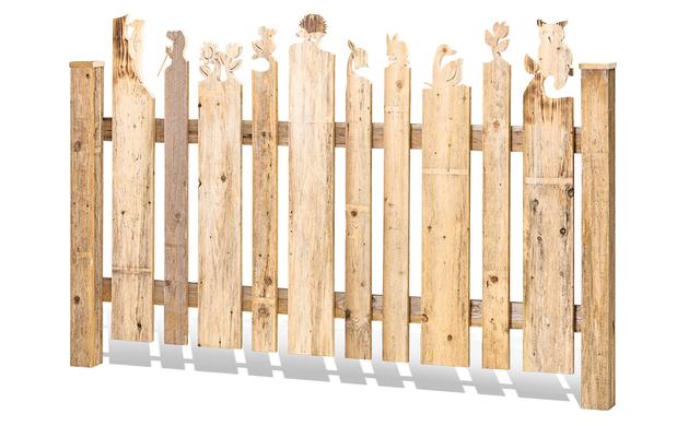 DIY-Projekt: Lustige Tierparade für Ihren Garten - Zaunhocker selbst bauen