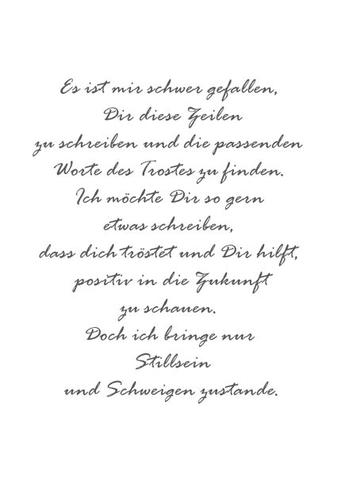 Beileidsbekundung in einer Trauerkarte: Wie findet man die richtigen Worte? Beileidsbekundung in einer Trauerkarte: Wie findet man die richtigen Worte?