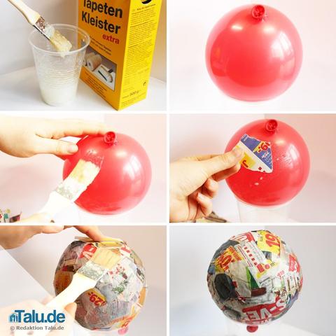 Einfaches Rezept: Pappmaché selber machen - Schritt für Schritt Anleitung