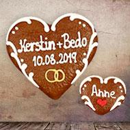 Corporate Identity meets Süßigkeit: Personalisierte Lebkuchenherzen selbst gestalten