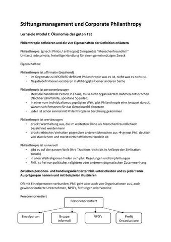 4. Philanthropie als ethisches Verhalten: Warum engagieren sich Menschen für das Gemeinwohl? 4. Philanthropie als ethisches Verhalten: Warum engagieren sich Menschen für das Gemeinwohl?