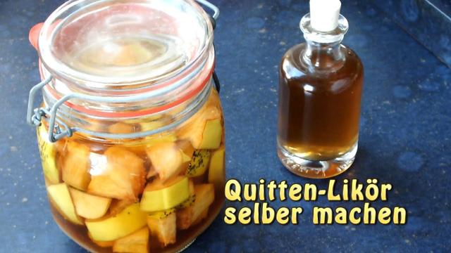Wie man Quittenlikör selbst herstellen kann Wie man Quittenlikör selbst herstellen kann