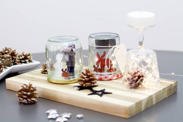 Einzigartige Schneekugel selber machen: Bestimme die Füllung nach deinem Geschmack Einzigartige Schneekugel selber machen: Bestimme die Füllung nach deinem Geschmack