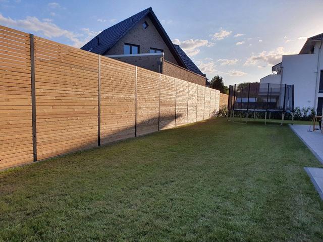 SchrittfürSchritt Anleitung Sichtschutz selber bauen mit
