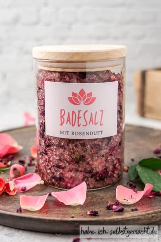 Günstige Alternative zu gekauftem Badesalz: Selber machen zum Muttertag Günstige Alternative zu gekauftem Badesalz: Selber machen zum Muttertag