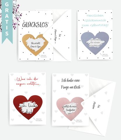 Kreative Idee: Rubbelkarte für besondere Anlässe selbst gestalten Kreative Idee: Rubbelkarte für besondere Anlässe selbst gestalten