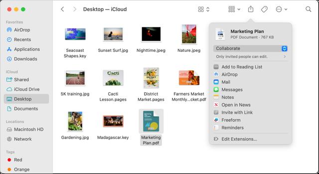 Verwendungsmöglichkeiten von iCloud auf deinem Mac: Fotos, Dateien teilen und mehr Verwendungsmöglichkeiten von iCloud auf deinem Mac: Fotos, Dateien teilen und mehr