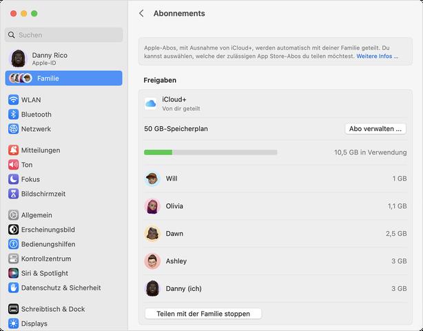 iCloud+: Upgrade für mehr Speicherplatz und zusätzliche Funktionen iCloud+: Upgrade für mehr Speicherplatz und zusätzliche Funktionen