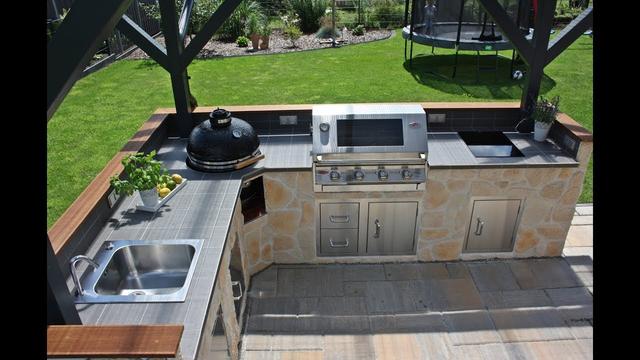 Tipps und Anleitungen zum Bau von DIY-Außenküchen Tipps und Anleitungen zum Bau von DIY-Außenküchen