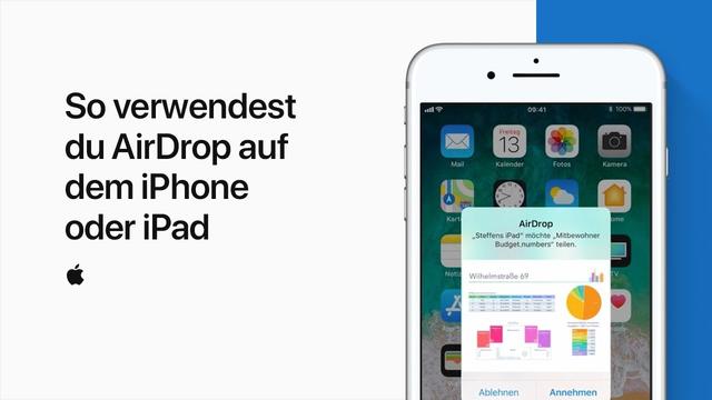 AirDrop auf iPhone oder iPad verwenden: Eine Anleitung AirDrop auf iPhone oder iPad verwenden: Eine Anleitung