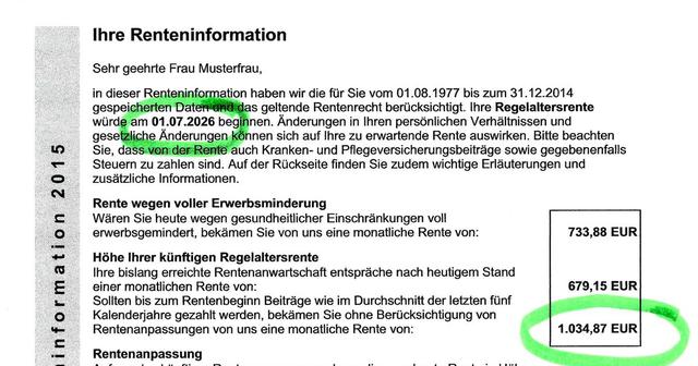 Berechnung der Netto-Rente bei einer Brutto-Rente von 2000 Euro Berechnung der Netto-Rente bei einer Brutto-Rente von 2000 Euro