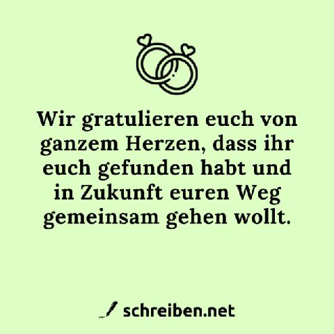 Persönliche Worte für das Brautpaar: Was auf einer Hochzeitskarte stehen sollte