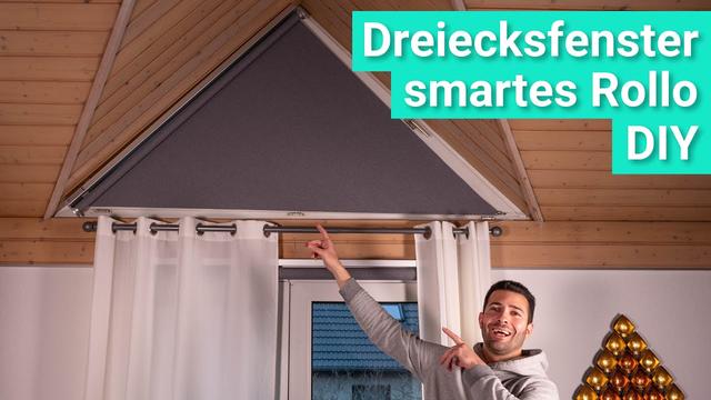 DIY-Projekt: Rollos für schräge Fenster einfach selber bauen DIY-Projekt: Rollos für schräge Fenster einfach selber bauen