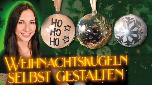 Individuelle Weihnachtskugeln selber machen: 6 Ideen Individuelle Weihnachtskugeln selber machen: 6 Ideen
